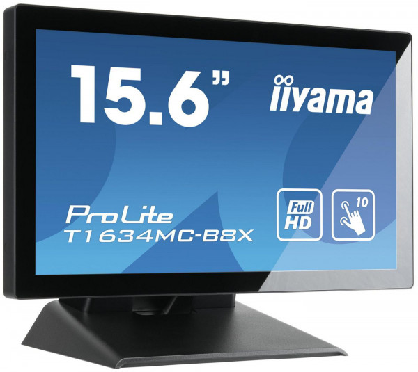 iiyama ProLite Monitor táctil de 15.6" Full HD, negro