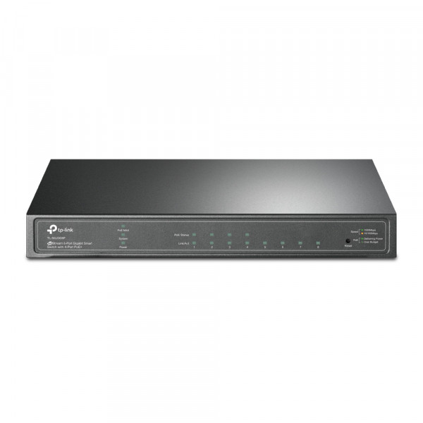 JetStream 8-Port Gigabit Smart Switch with 4-Port PoE+