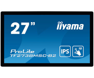 iiyama ProLite Monitor táctil de 27", negro