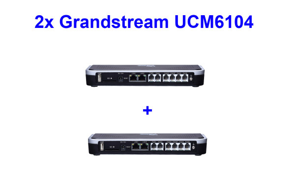 Grandstream UCM6104 Bundle (2 Stück)