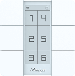 Milesight IoT WS156 Panel escena inteligente Serie CoWork