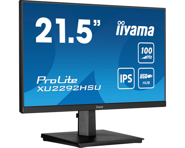 iiyama ProLite Panel IPS de 21.5", negro