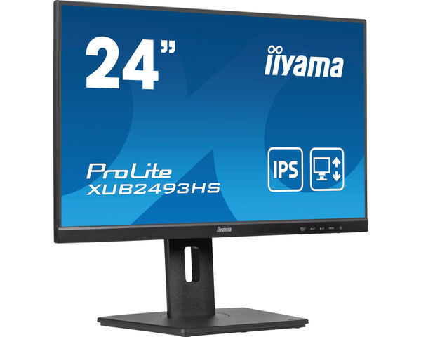 iiyama Prolite Monitor IPS de 24", negro