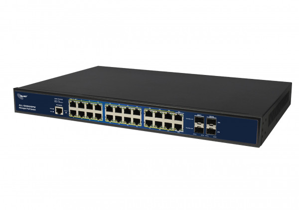 ALLNET ALL-SG8626PM Switch gestionable 24x Gigabit 390W / 4x SFP / 24x PoE+