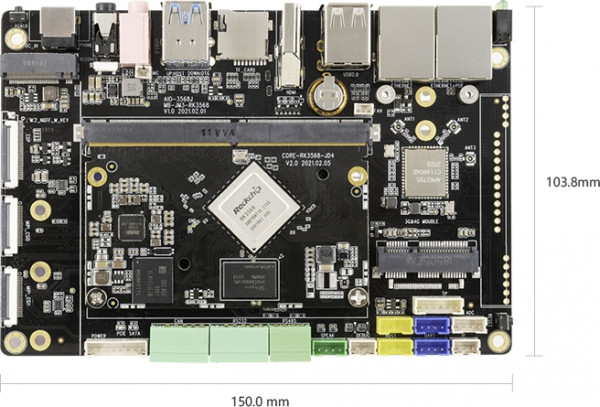 Firefly AIO-3568J Placa de alto rendimiento, 8G