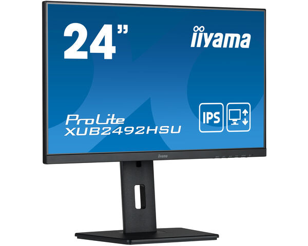 iiyama ProLite Panel IPS de 24", negro