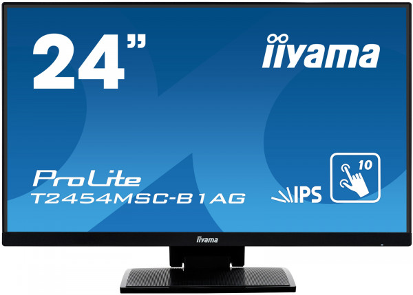 iiyama ProLite Pantalla táctil IPS de 24", negro