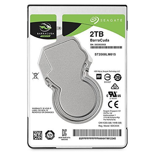 Seagate BarraCuda Disco duro 2TB