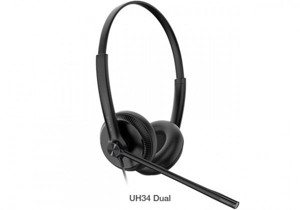 Yealink Auricular UH34 Lite Biaural (Teams)