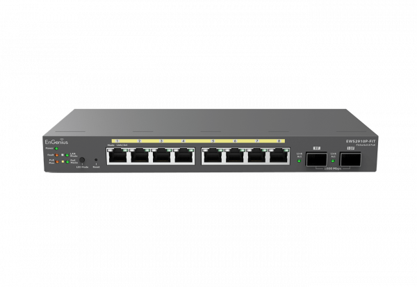 EnGenius EWS2910P-FIT Switch de 8 puertos Gigabit PoE