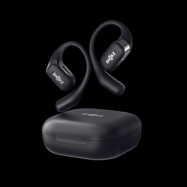 SHOKZ OpenFit Auriculares Bluetooth, negro