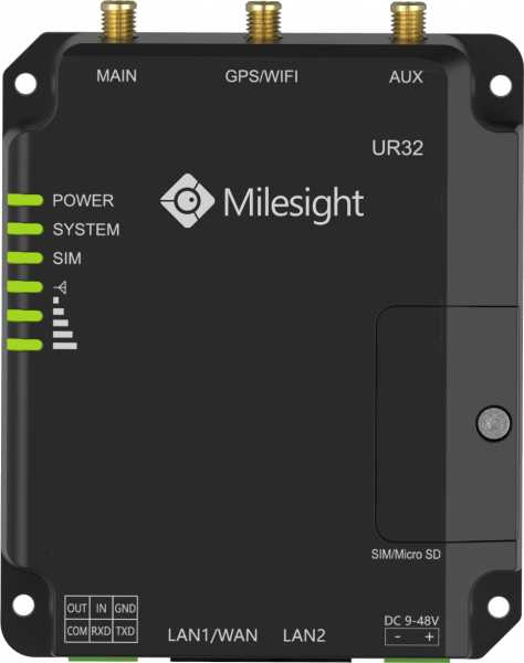 Milesight IoT UR32 Router Celular Wi-Fi