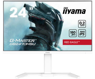 iiyama G-Master Panel 24" Fast IPS Red Eagle, blanco