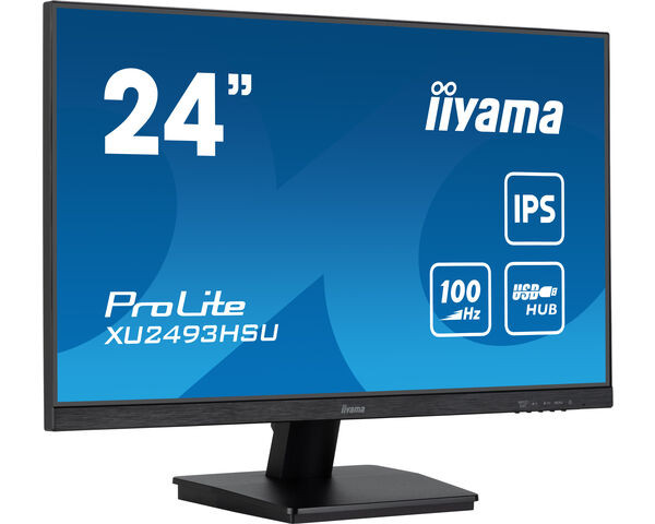 iiyama ProLite Pantalla 24" con matriz IPS, negro