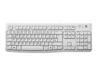 Logitech K120 Teclado USB, Blanco