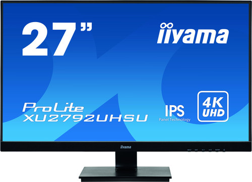 iiyama ProLite Pantalla con panel IPS de 27" 4K, negro