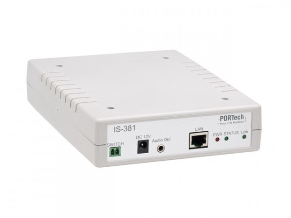 Portech IS-381 1 Port IP Gateway 1x 3,5m