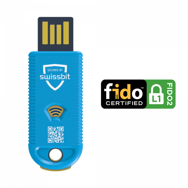 Swissbit iShield Key FIDO2 USB/NFC Llave de seguridad, retail
