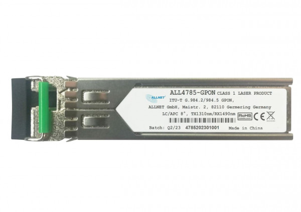 ALLNET ISP Bridge Modem GPON en factor de forma Mini-GBIC SFP