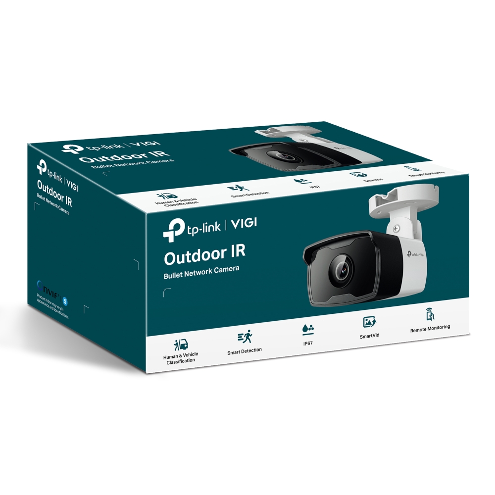 TP-Link VIGI C250(2.8mm) - Cámara color tipo Dome 5MP, 2,8mm PoE