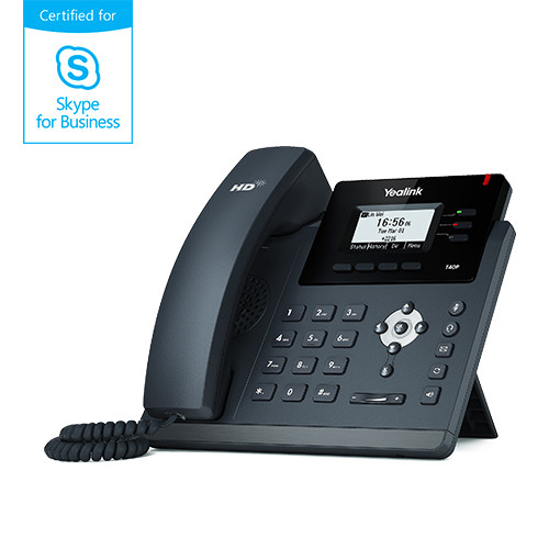 Yealink MSFT - Skype4Business T40P IP-Telefon PoE Entry