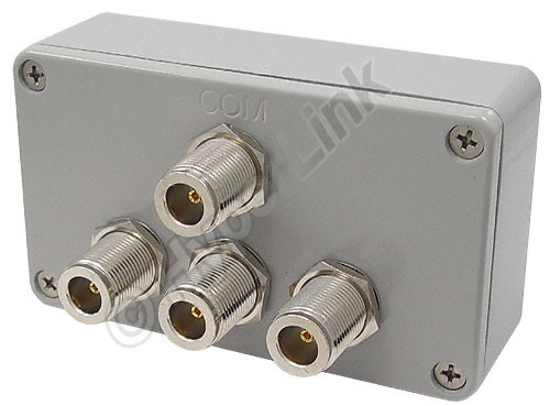 ALLNET Splitter de 3 vías 2,4GHz, N-Type