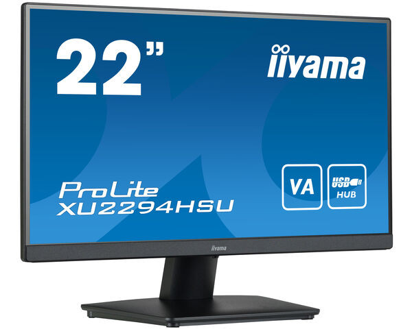 iiyama ProLite Pantalla Full HD de 21.5", negro