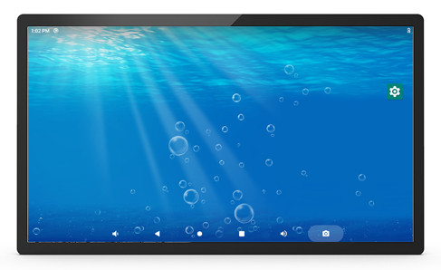 ALLNET Tablet PoE 21" con RK3399 Android 10, 4GB/16GB