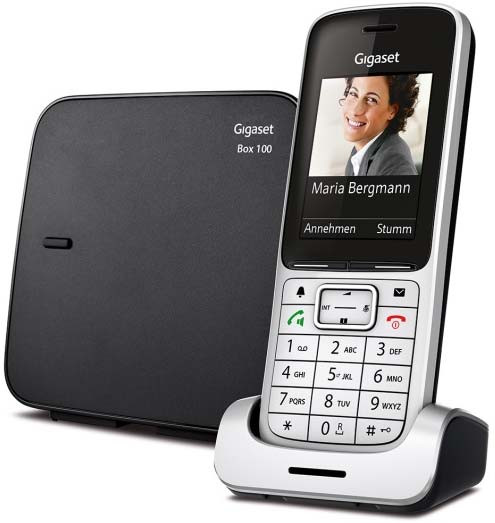 Gigaset SL450A GO Teléfono DECT IP Bluetooth, platino