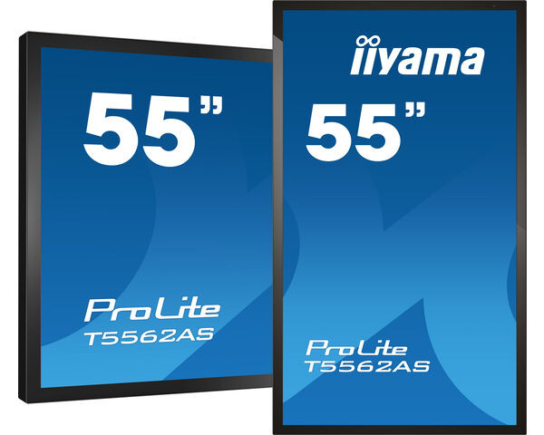 iiyama ProLite Pantalla interactiva PCAP de 55", negro