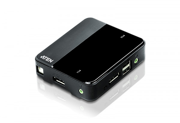 Aten CS782DP Switch KVM DisplayPort/Audio USB de 2 puertos