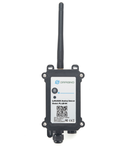 DRAGINO PS-LB-NA-EU868-12 Sensor analógico LoRaWAN