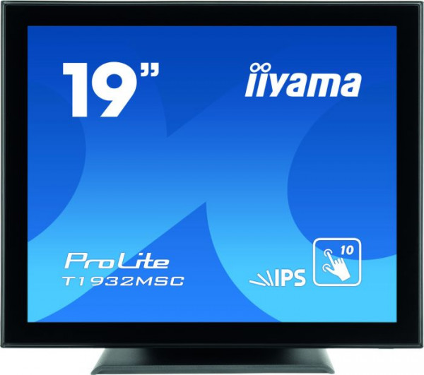 iiyama ProLite Monitor táctil de 19" IPS, negro