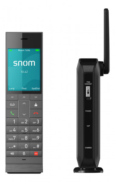 SNOM HM201 Teléfono IP para Hoteles y Hospitales