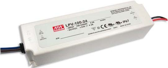 Mean Well LPV-100-24 Alimentación 24V/100W IP67