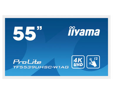 iiyama ProLite Pantalla interactiva PCAP de 55", blanco