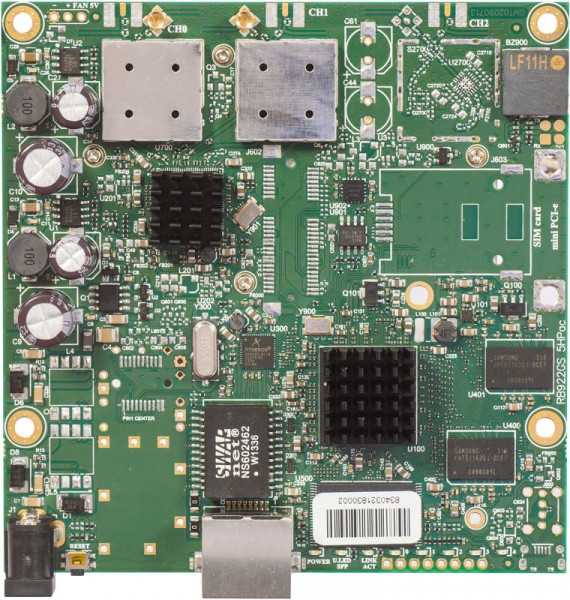 MikroTiK RB911G-5HPacD RouterBOARD