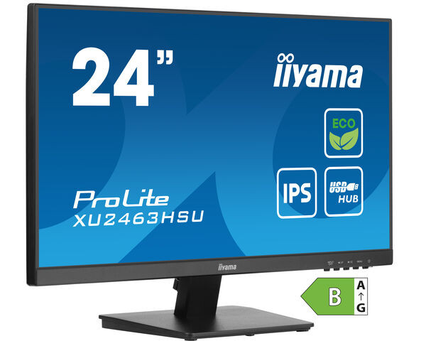 iiyama ProLite Pantalla IPS de 24" Full HD, negro